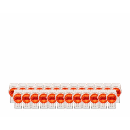 Jonard Tools Butt Splice Wire Connector, Red, 25 PK UR-25